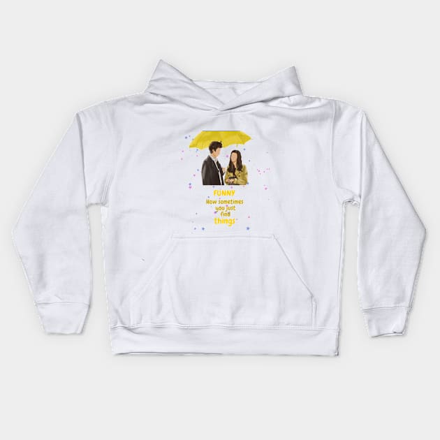 Ted & Tracy from himym Kids Hoodie by tubakubrashop